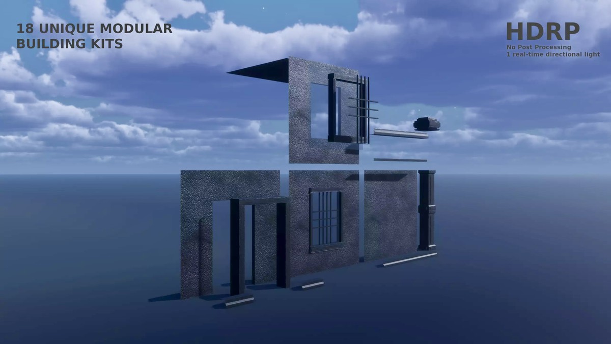 OWA Urban Buildings Bundle PRO: City Buildings with Interiors & Exteriors