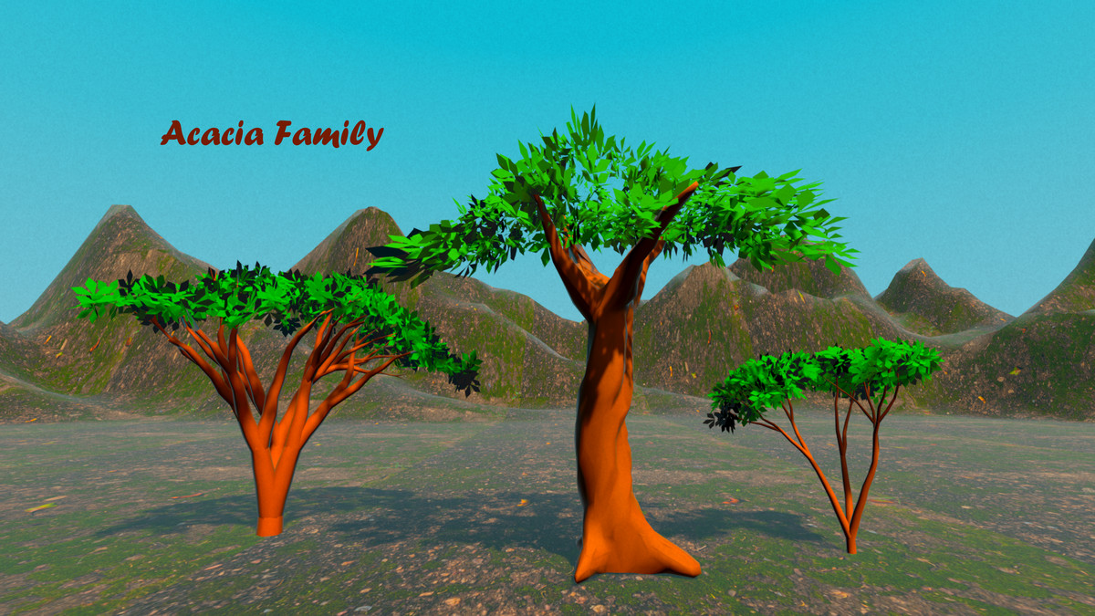 FogWood - Stylized Trees Procedural Vegetation Pack