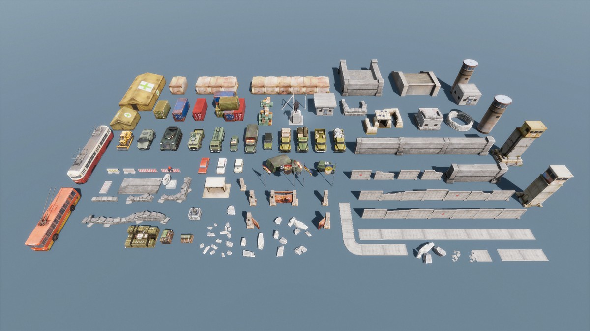 Top Down Post Apocalyptic Pack