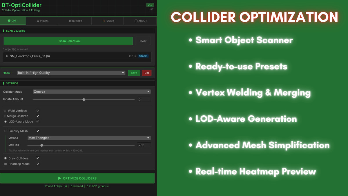 BT-OptiCollider X: Ultimate Collider & Physics Optimization Tool