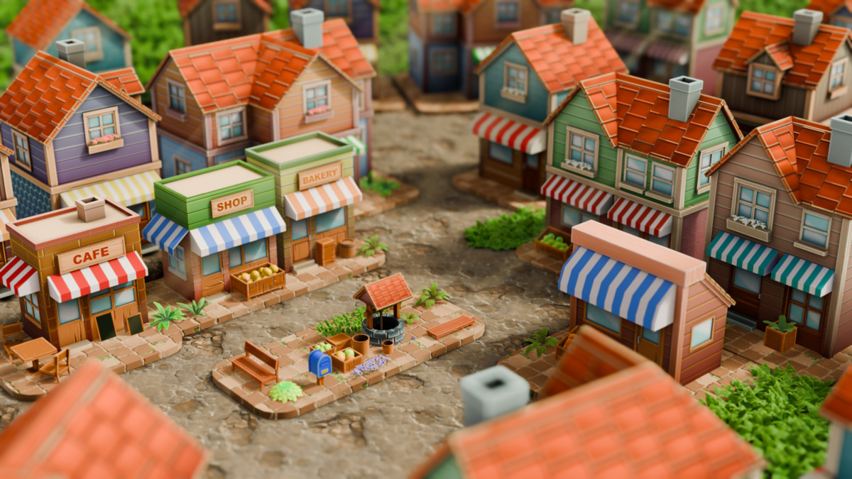 HexForge Stylized Village Pack