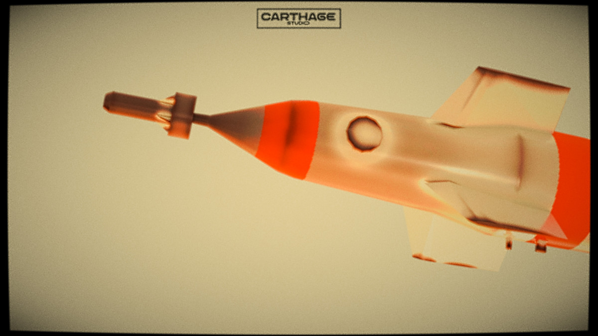 Modular lowpoly Missile & Launcher Pack