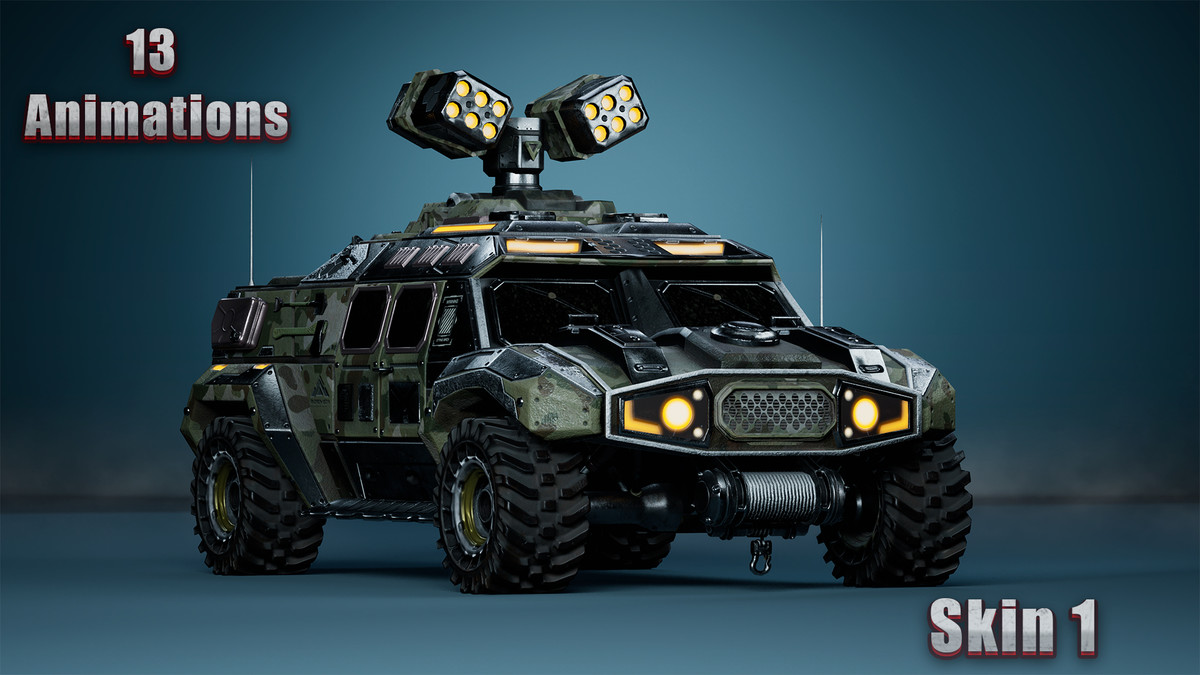 Sci-Fi Transport - Military