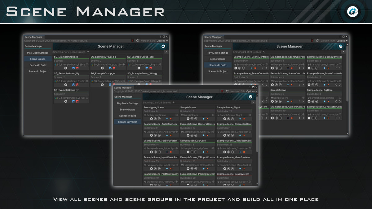 Scene Controller - Gaskellgames