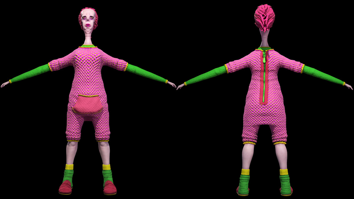 Funky Cartoon Woman – Dolores