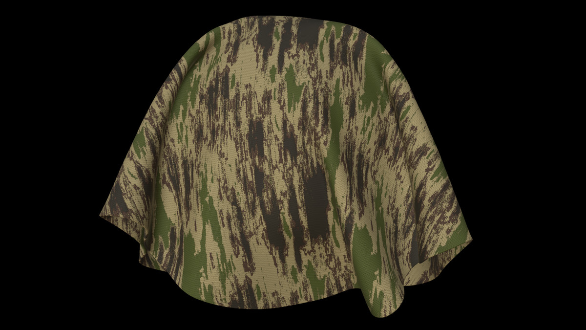 Military Camouflage Fabric Material Pack