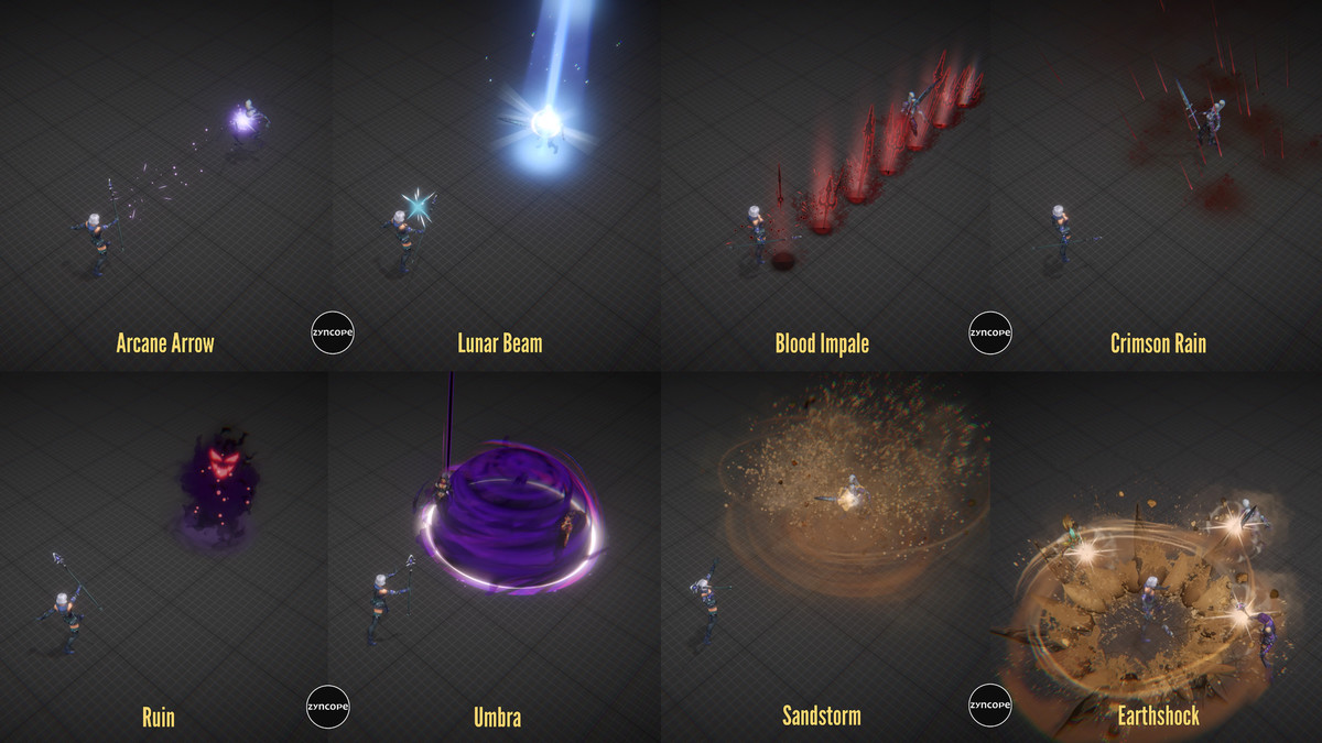 Zyncope Skill VFX - Pack 2