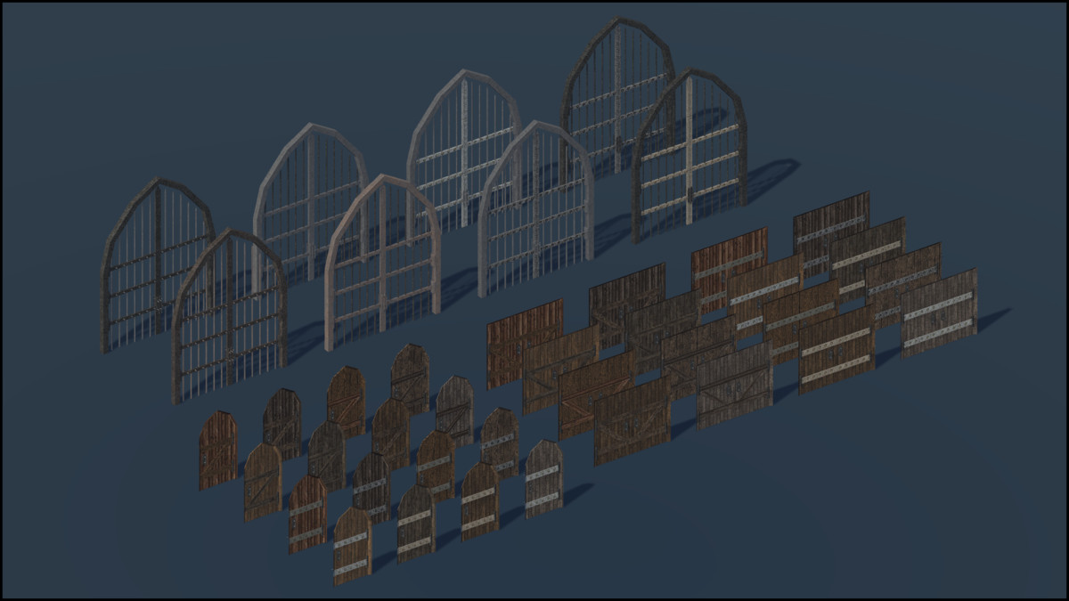 Cold Fortress - Retro Style Modular Environment Pack