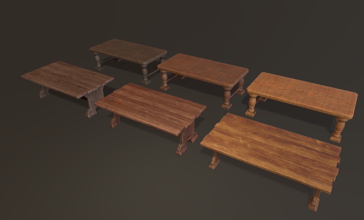 Medieval dining set Kv