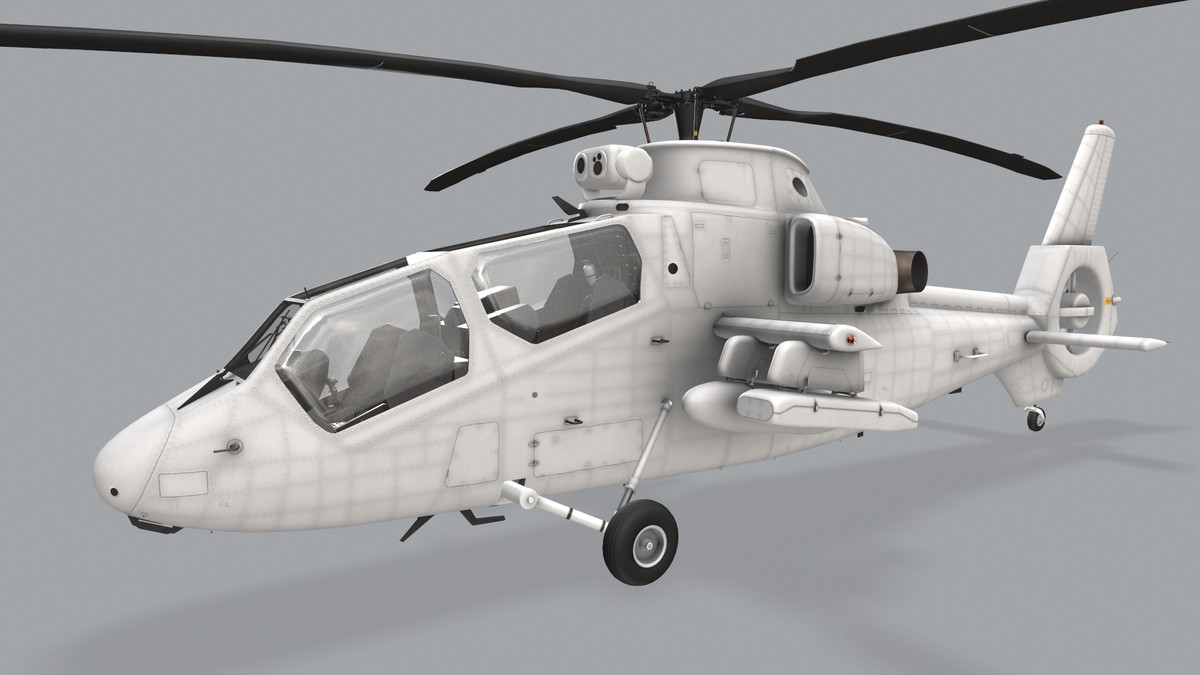 OH-1 Ninja Blank Livery Static (443)