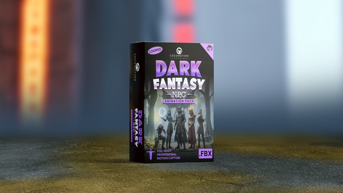 Dark Fantasy NPC Animation Pack
