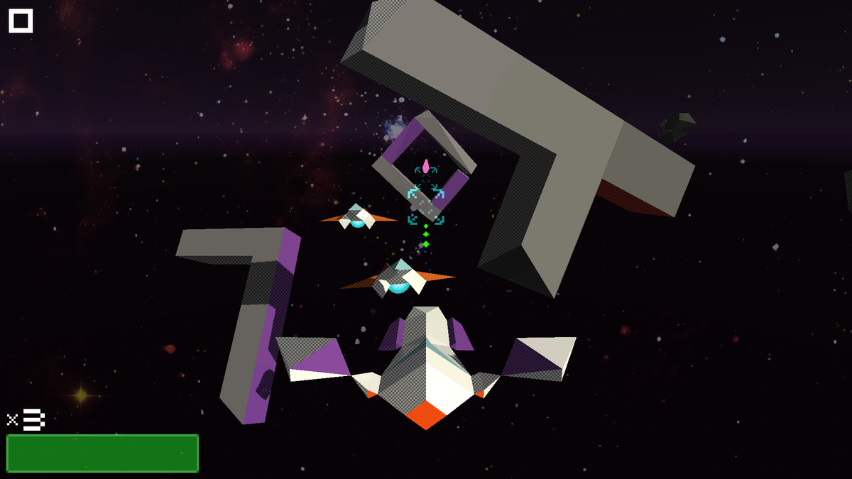 Retro Space Rail Shooter URP