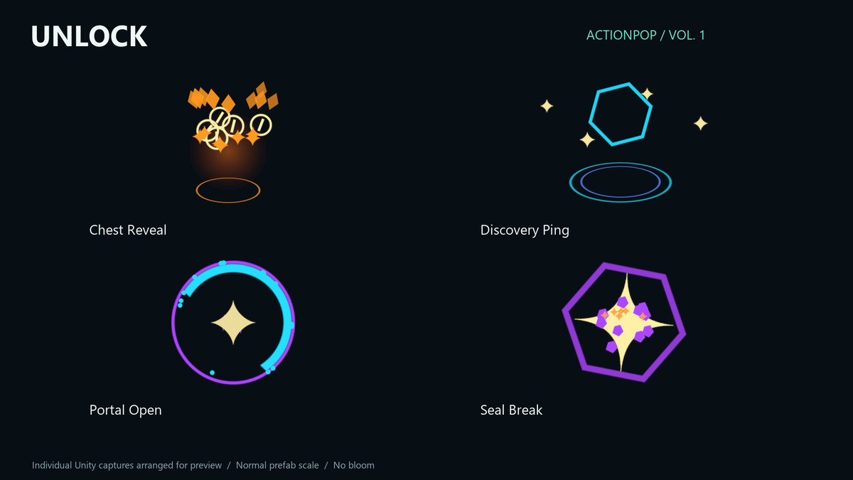 ActionPop - Stylized Gameplay VFX Pack Vol. 1