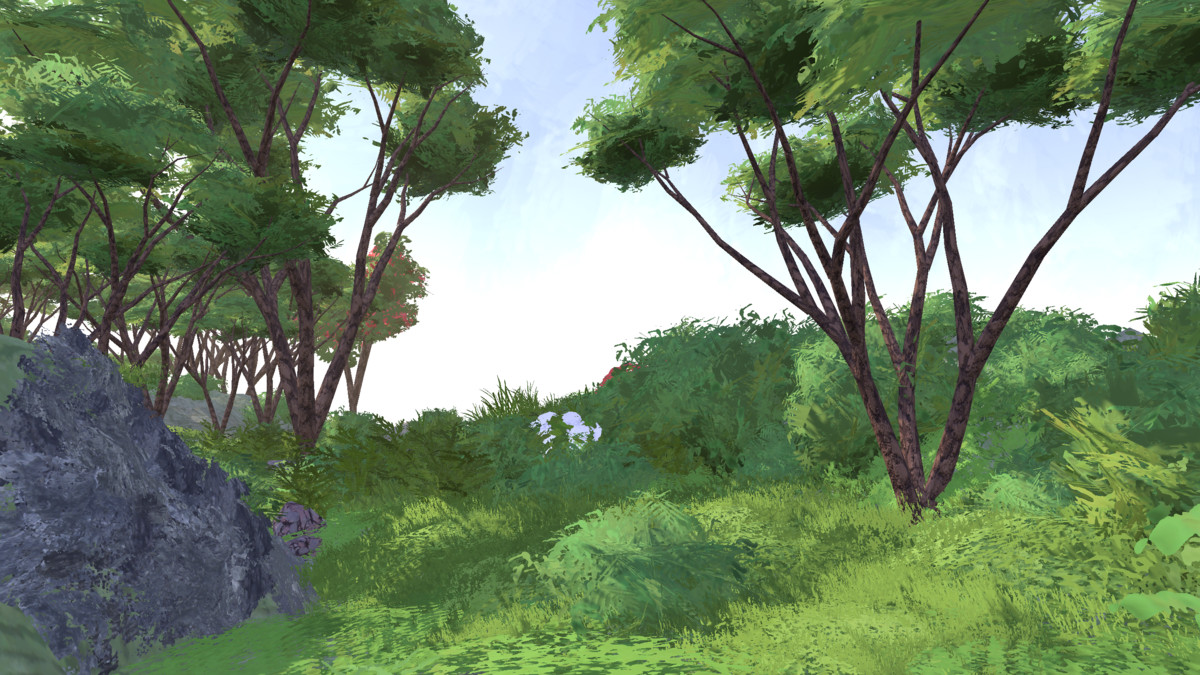 Vibrant Spring - Stylized Nature