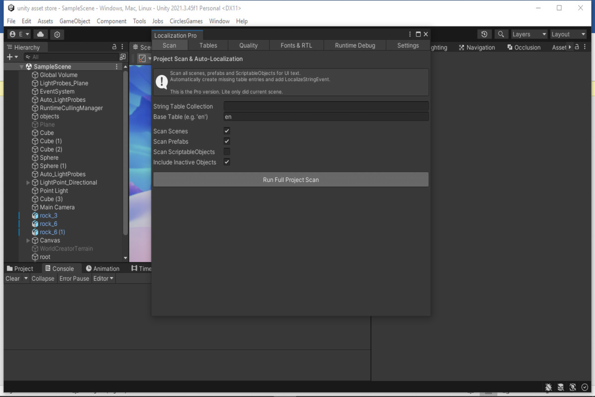 Advanced Localization Pro