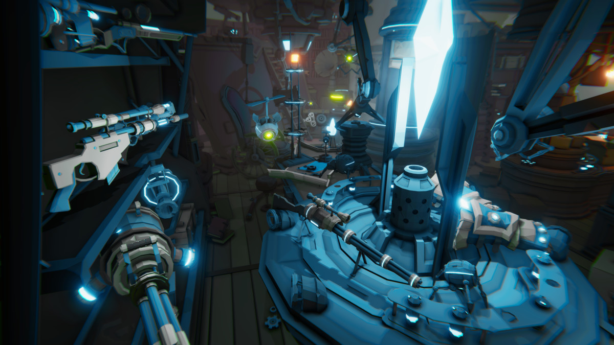 STYLIZED Fantasy Magitech Laboratory - Low Poly 3D Art