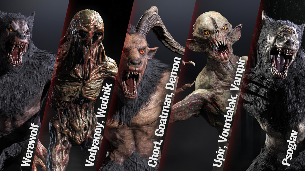 Slavic Mythical Monsters