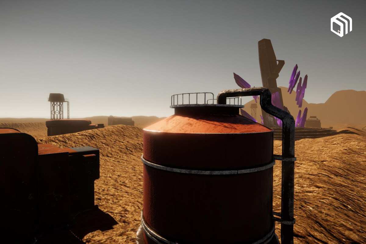 URP Desert Environment: Modular Outpost, Shelters, Props & VFX