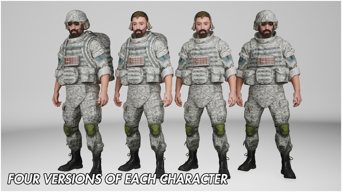 US Army Soldiers Pack