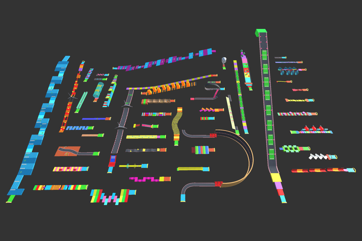 Obby Style Car Game Level Pack