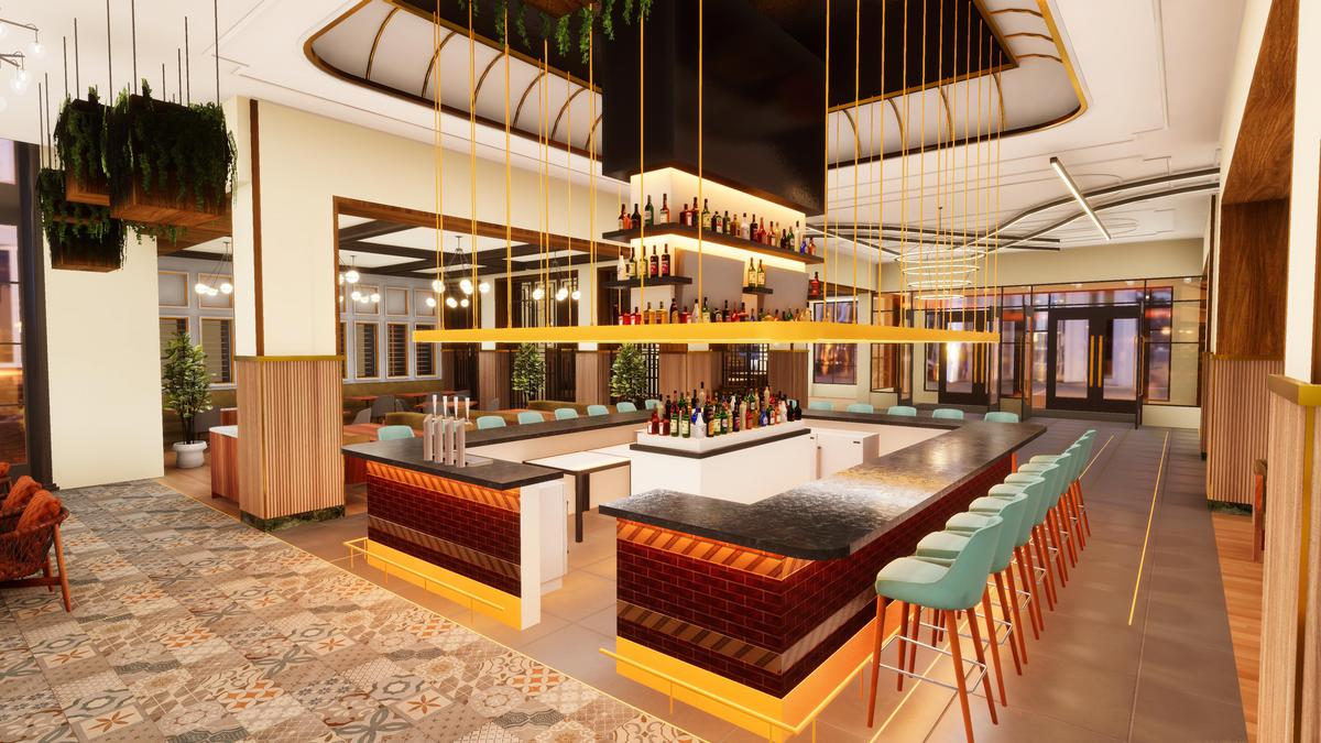 Hotel Bar Interior