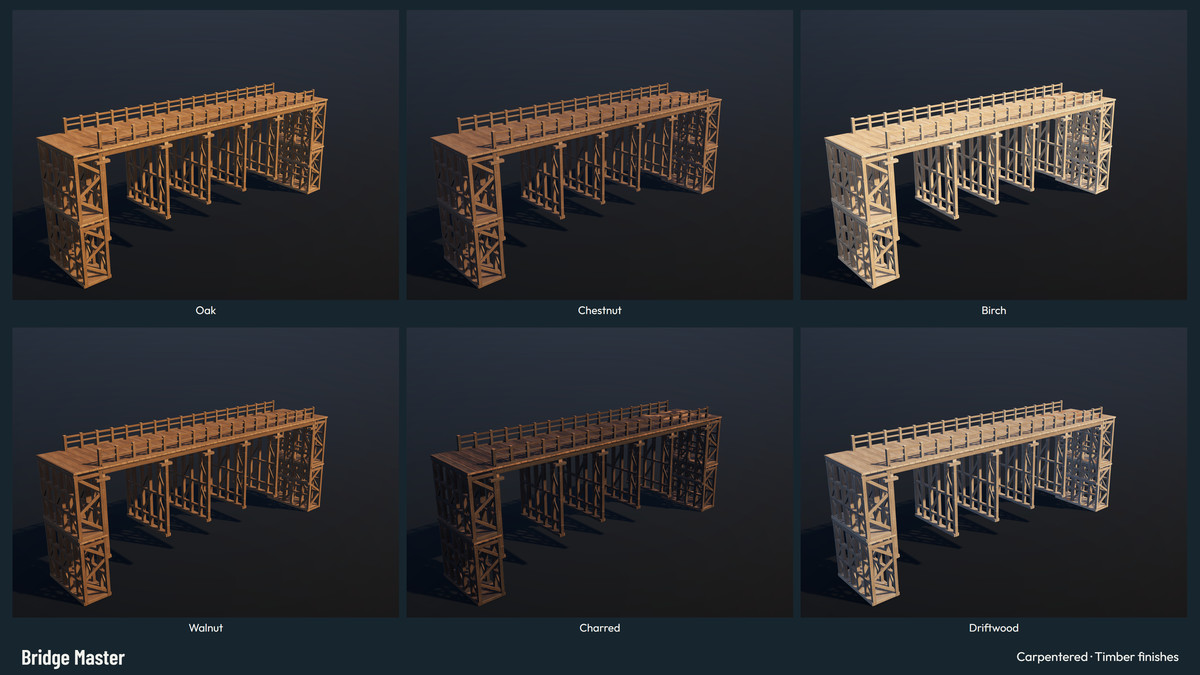 Bridge Master - Stylized Bridge Builder