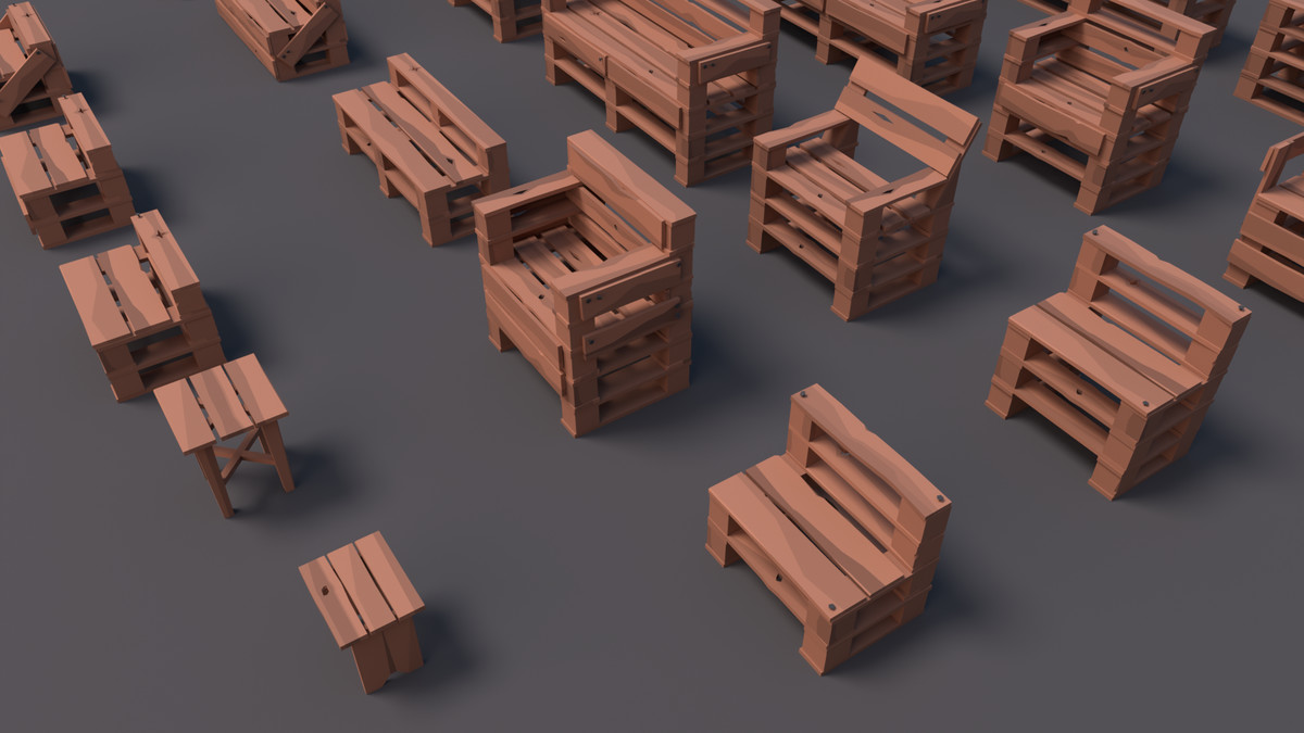 Pallets Furniture (mini pack) – BoznaWhat