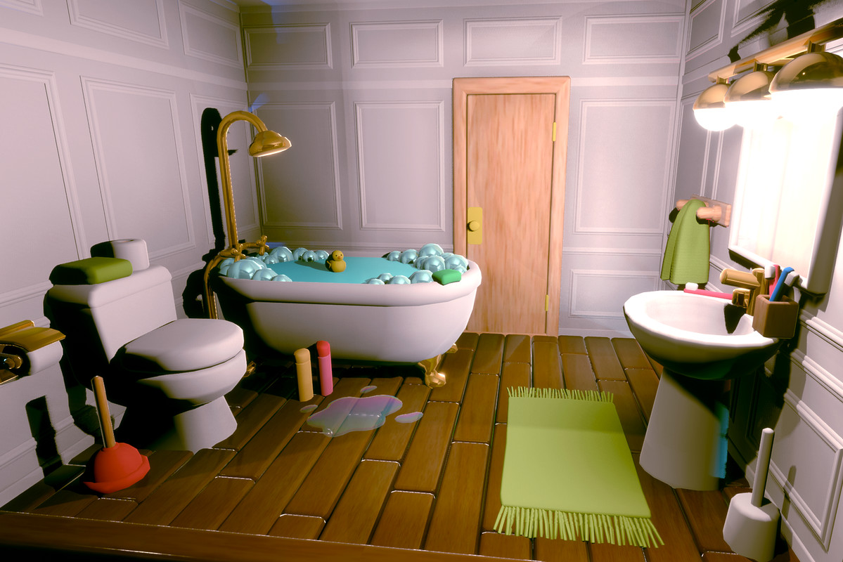 Cozy House Bundle - Goodies! Stylized Low Poly 3D Modular Pack