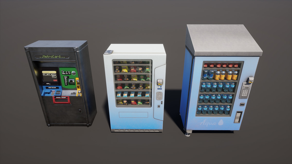 Subway Realm - Game-Ready NYC Metro Station