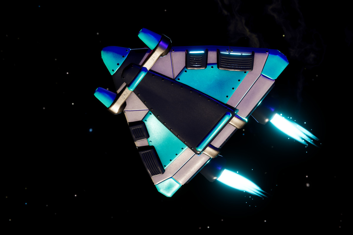 Stylized Spaceship Collection (4 Ships)