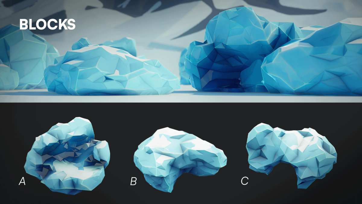 Arctic Landscape Polygonal