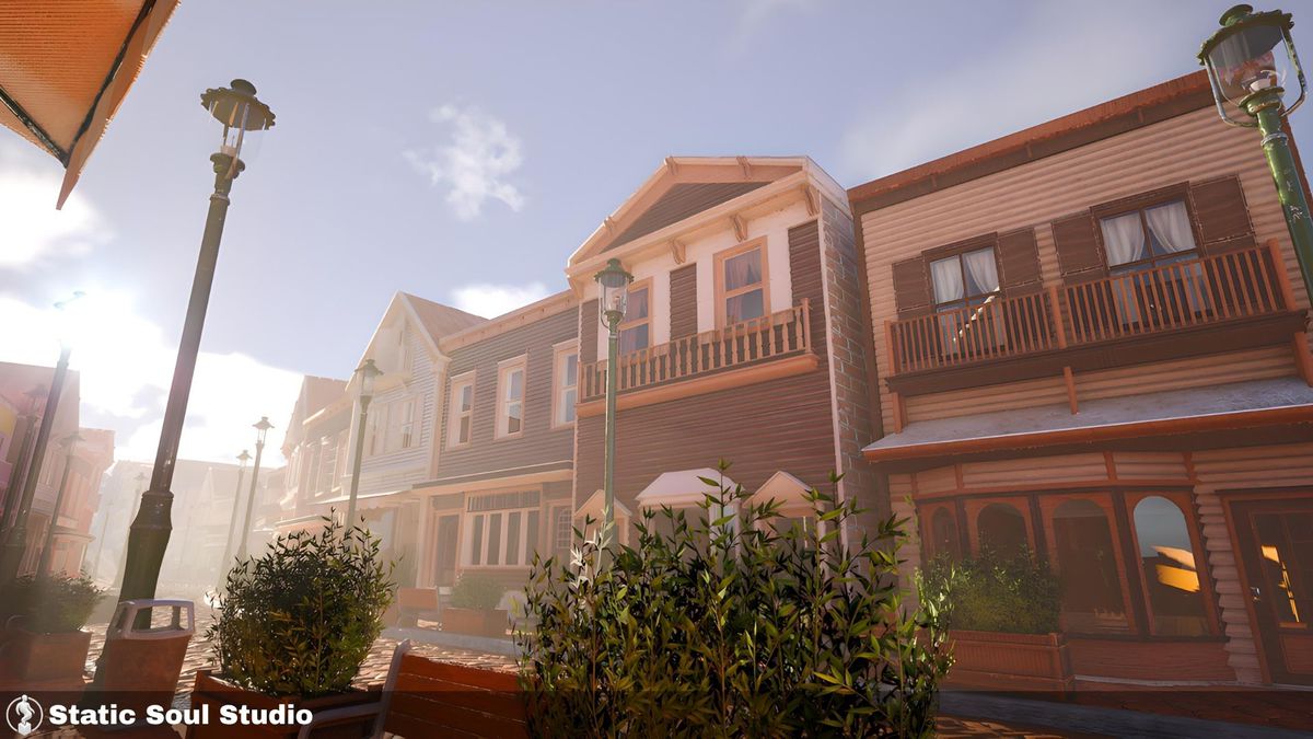 Town Stores & Streets ( Shop Interiors , Modular Roads , Color Variations )
