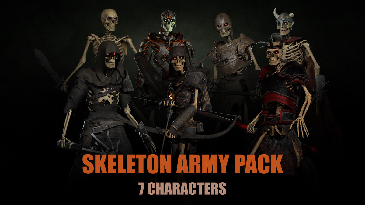 Skeleton Army Pack