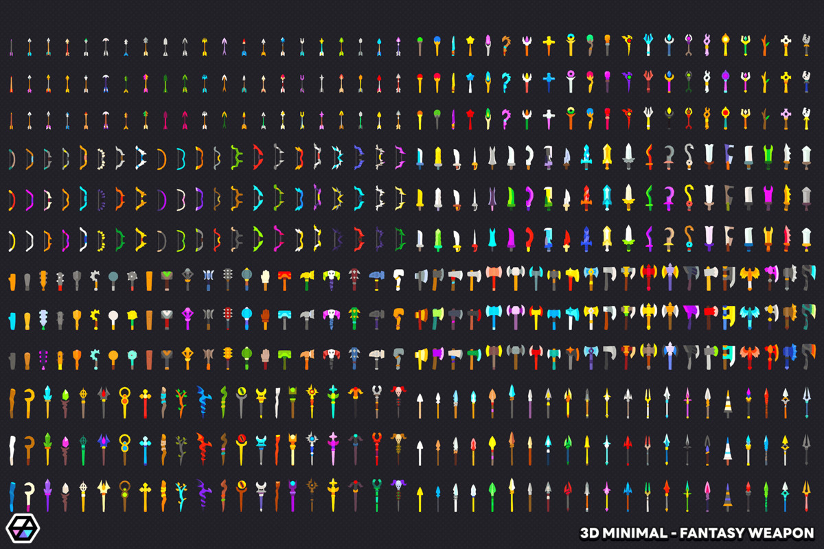 3D Minimal - Fantasy Weapon
