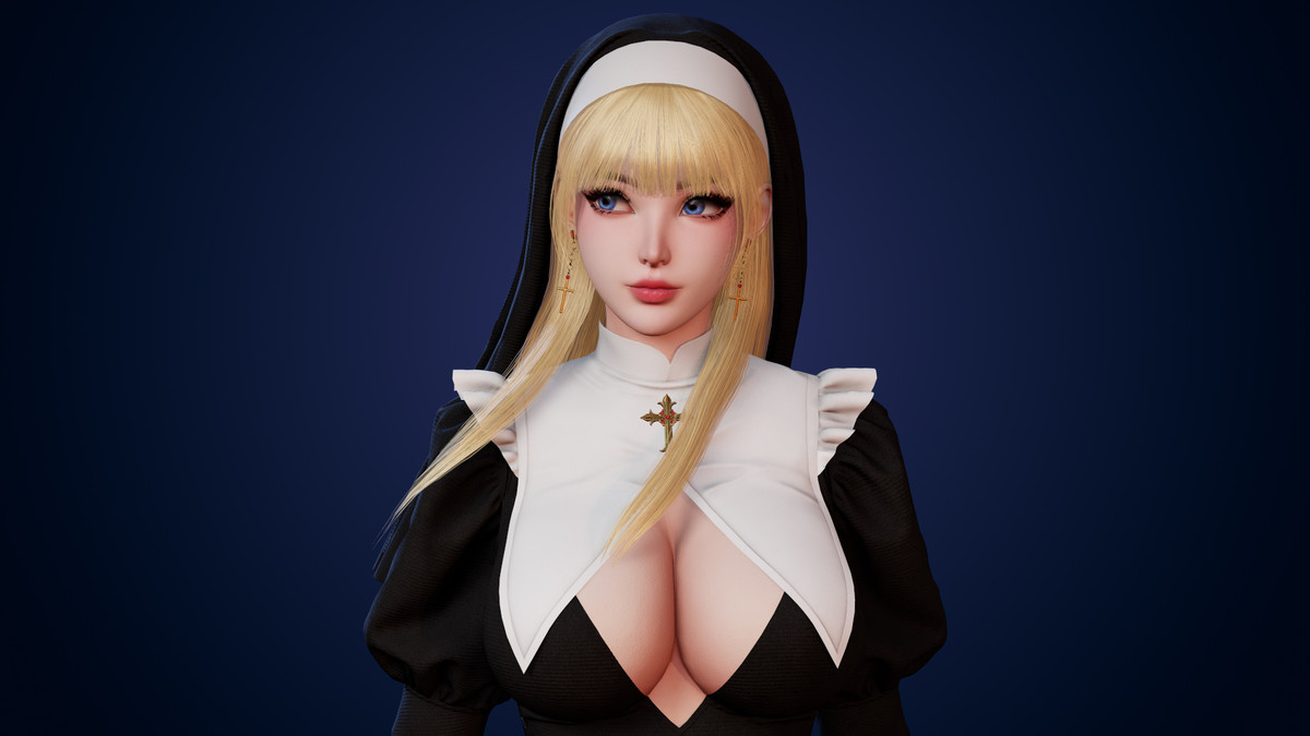 Nun Celestia - Female Character Series