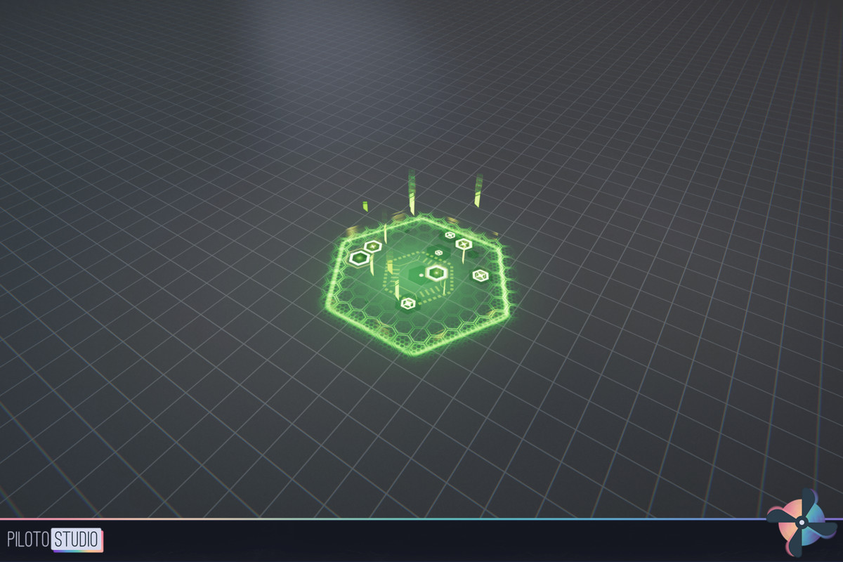 Sci-Fi, Tech, Futuristic Stylized VFX Starter Kit