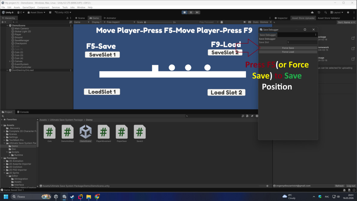 Ultimate Save System Package