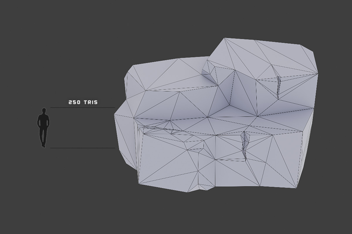 PolyArt Series - Cliffs