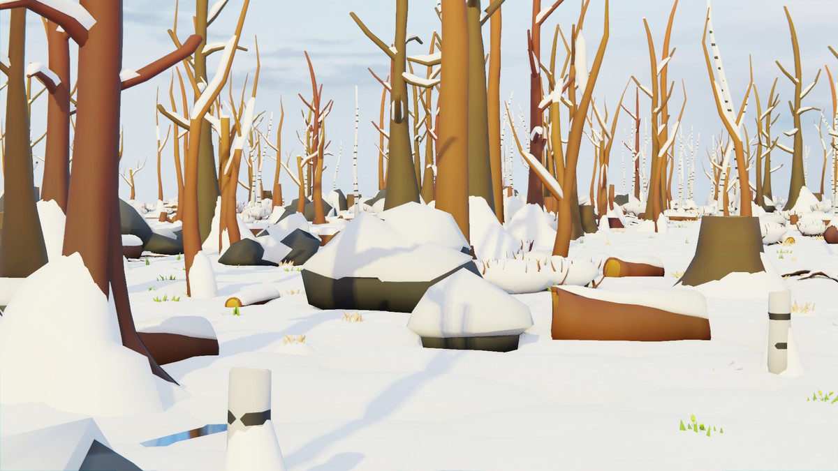 Low Poly Seasonal Forest Biome by IGS