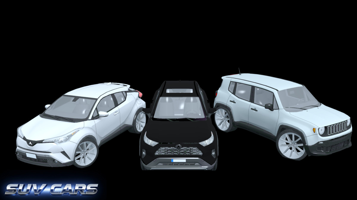 Realistic Cars Pack - Mobile Ready