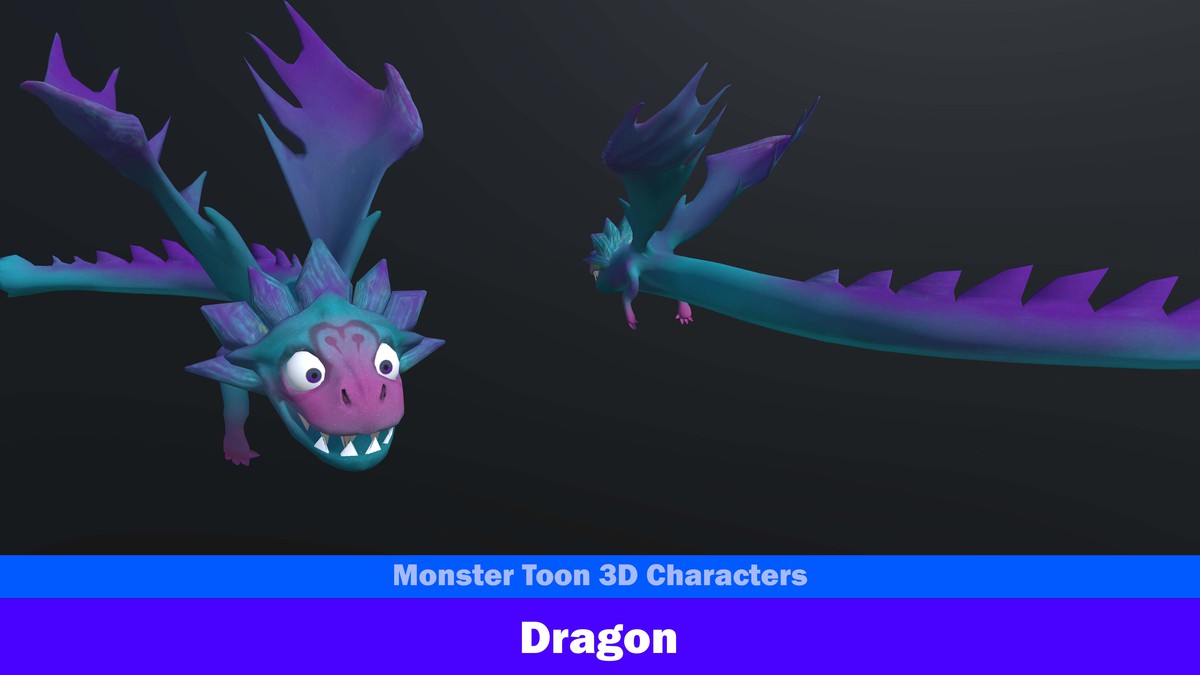 Monster Toon 3D Characters