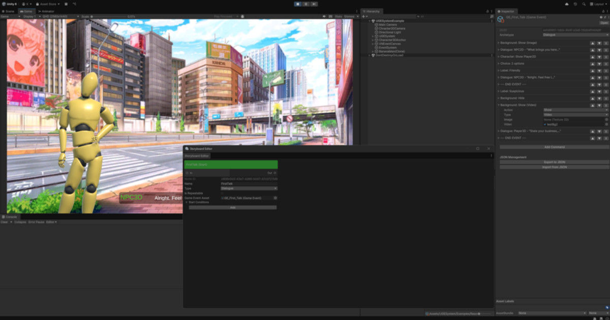 UGESystem: Universal Game Event Framework