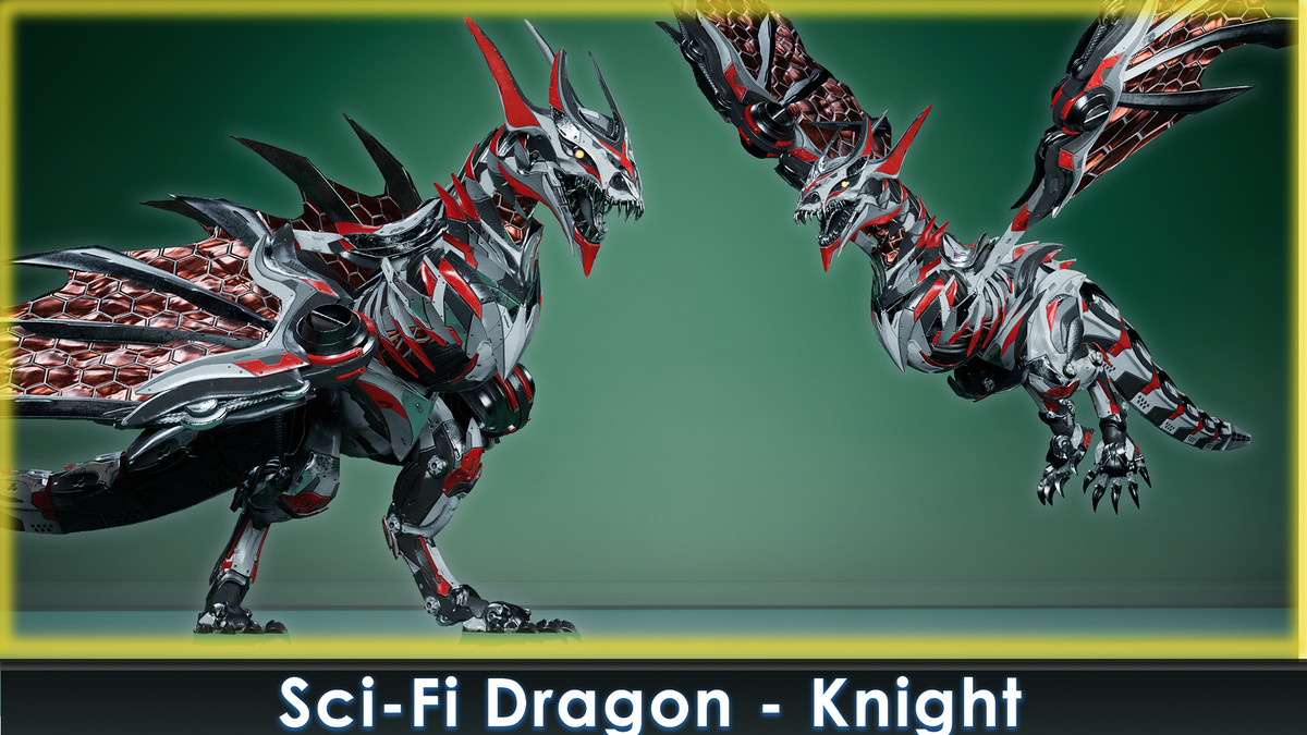 Sci-Fi Dragons Pack