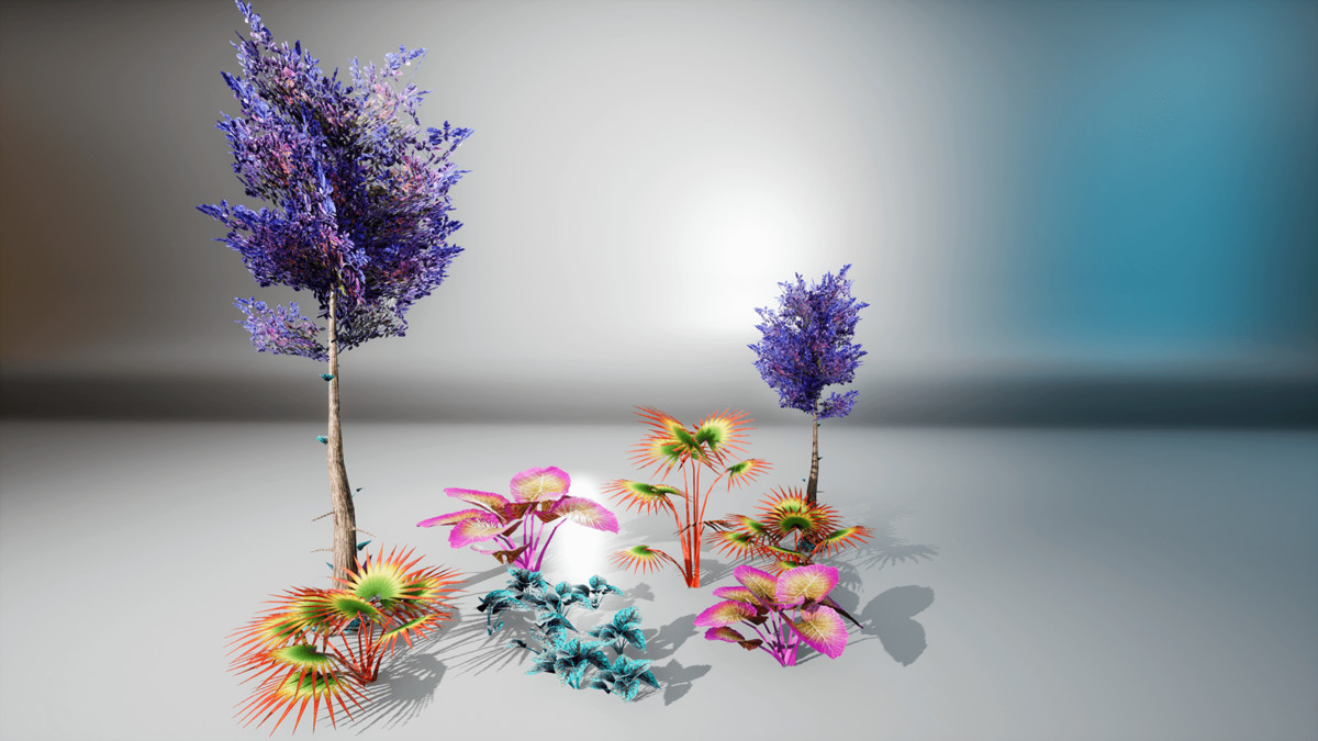 Alien and Fantasy Vegetation