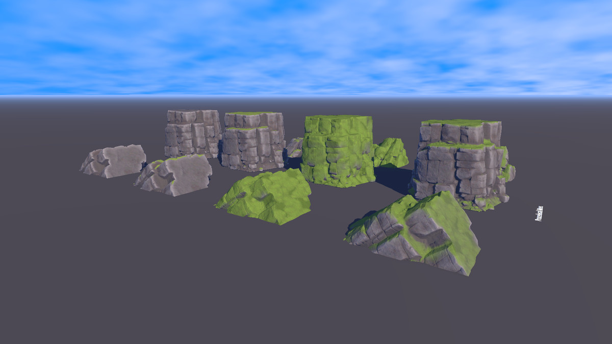 Stylized Nature - Blocky Cliffs