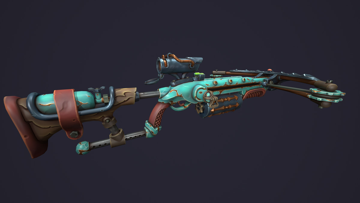 Steampunk crossbow
