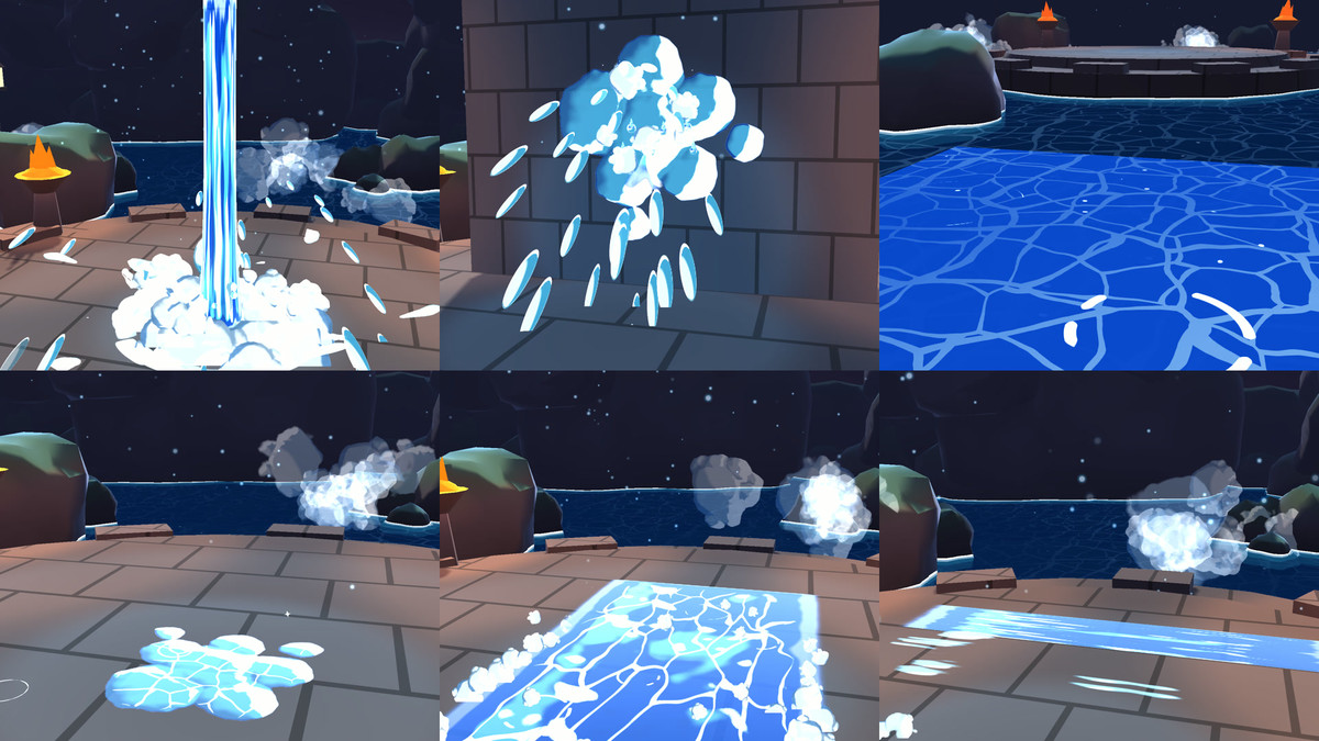 Stylized Water VFX 122 effects