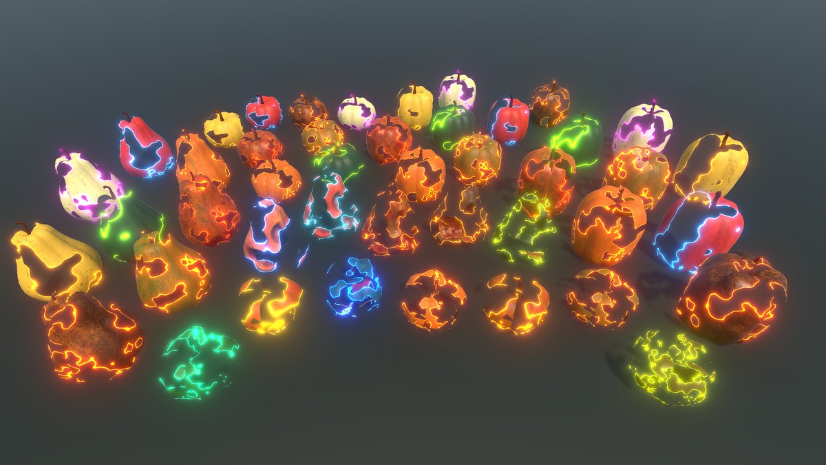 Dissolvable Pumpkins (Halloween Pack)