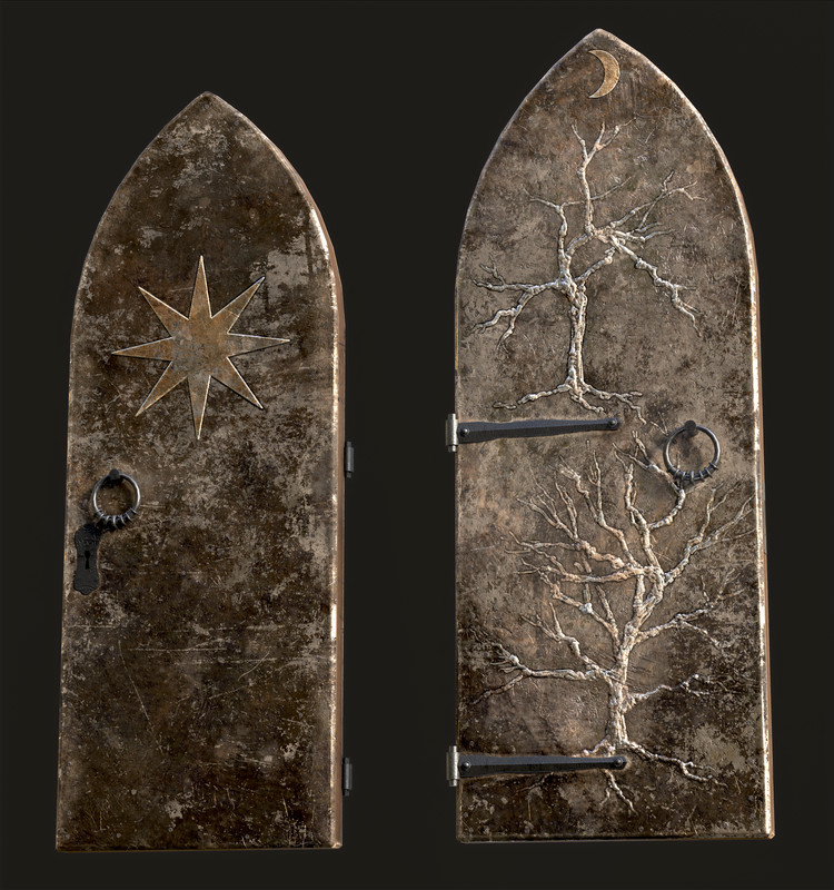 Five Old Doors