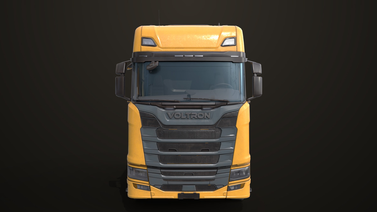 Chassis 06 Yellow URP HDRP Textures